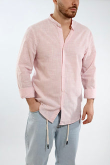 Camicia righe Lino RIG6 WHY NOT BRAND