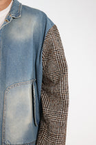 Giubbotto denim combinato J84