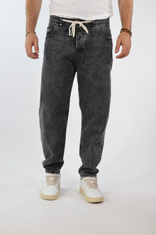 Jeans coulisse marmo BLK20730  BL11