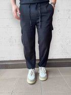 Pantalone avocado Lino /viscosa ALTATENSIONE