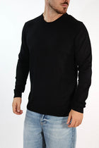 Maglioncino M01 nero paricollo nero OVERD