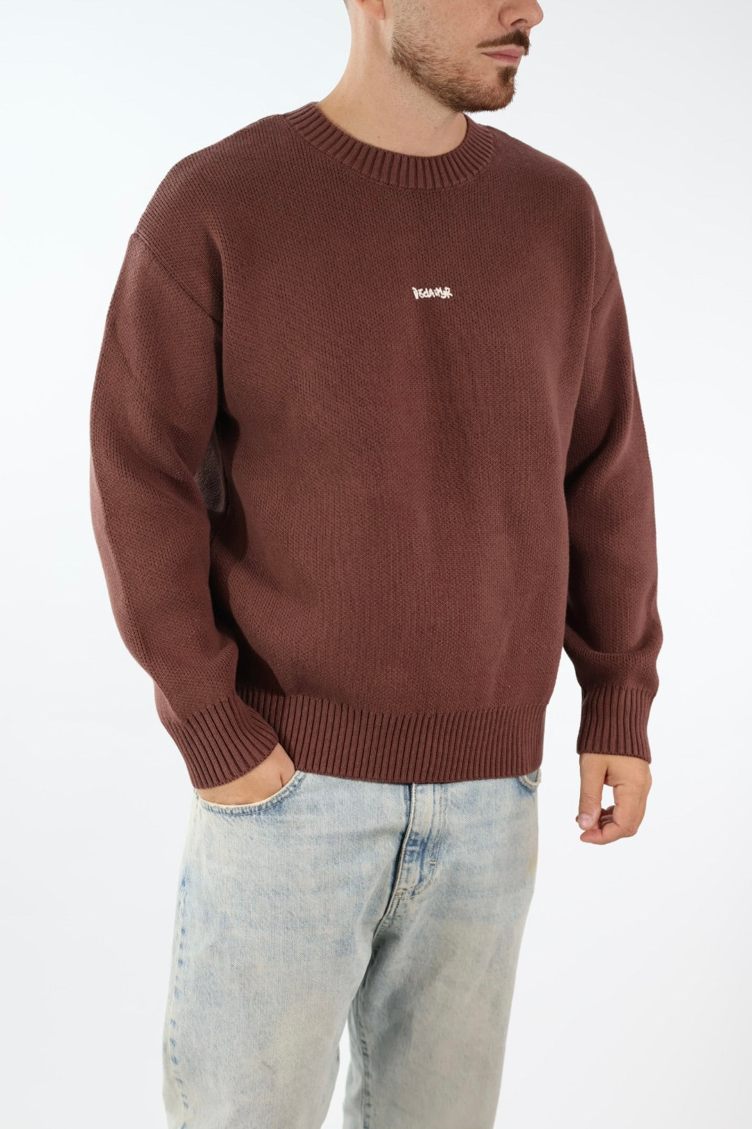 Maglione logo cioccolato 734 DISCLAIMER
