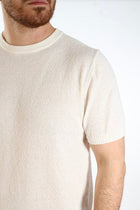 T-shirt in maglia m/m boucle M40 OVER-D
