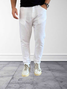 Pantalone misto lino BERNA