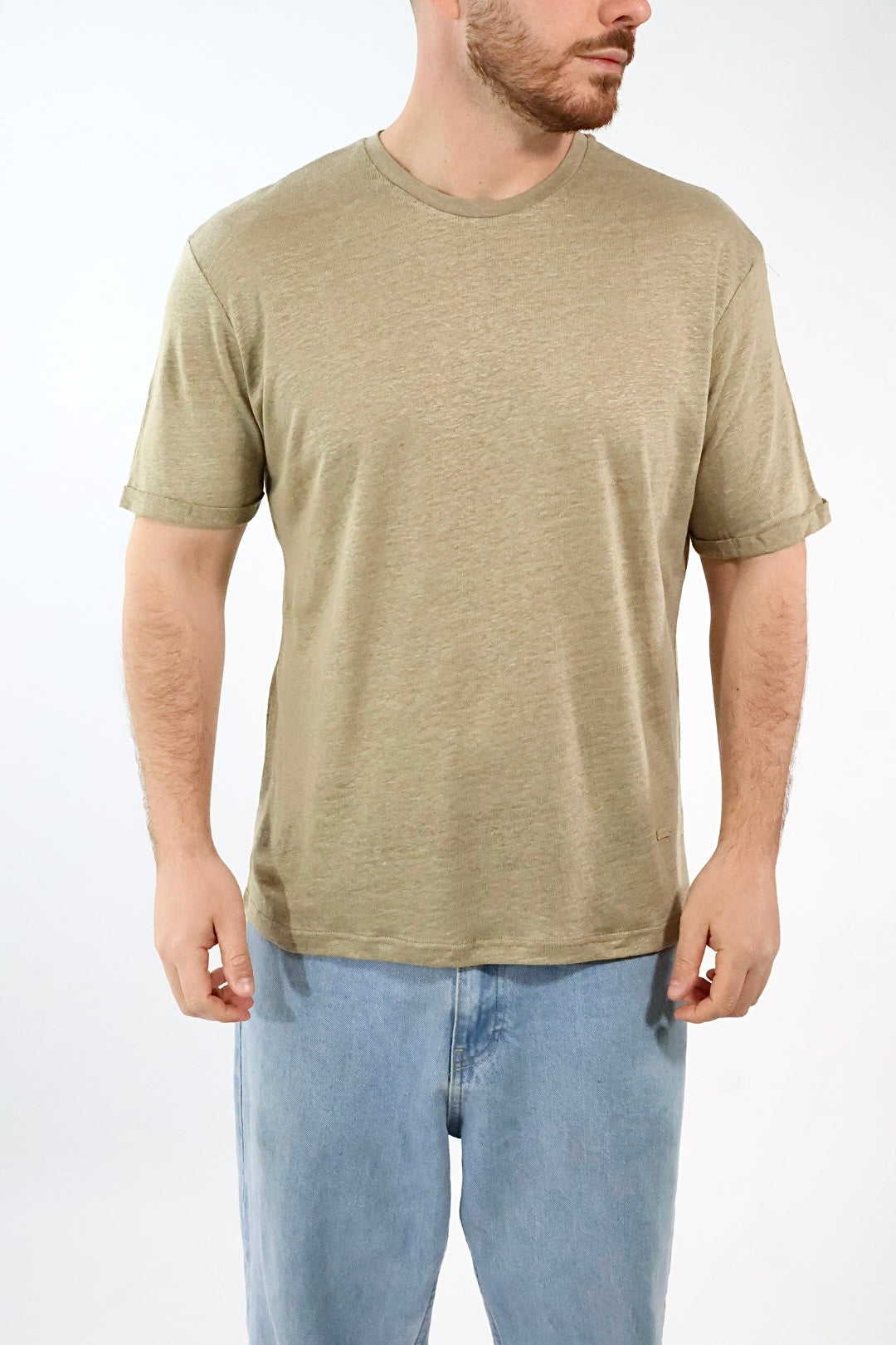 T-shirt lino 087Q GIANNI LUPO
