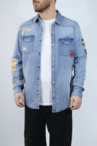 Camicia denim 519Q GIANNI LUPO