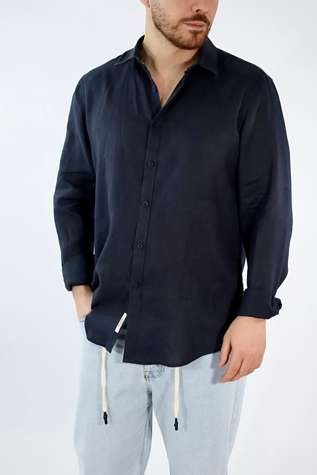 Camicia Lino 619S GIANNI LUPO