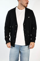 Cardigan 616 strappi misto lana GIANNI LUPO