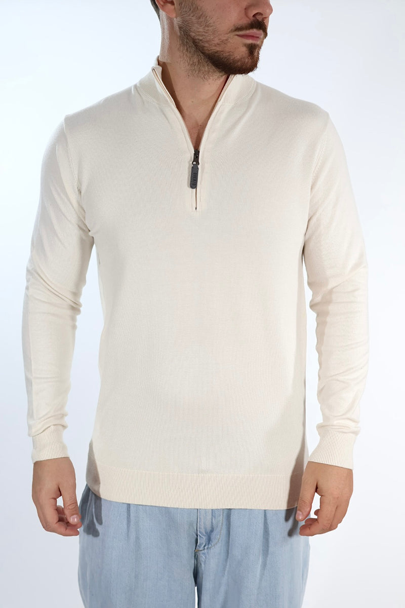 Maglioncino M25 zip lupetto  OVERD
