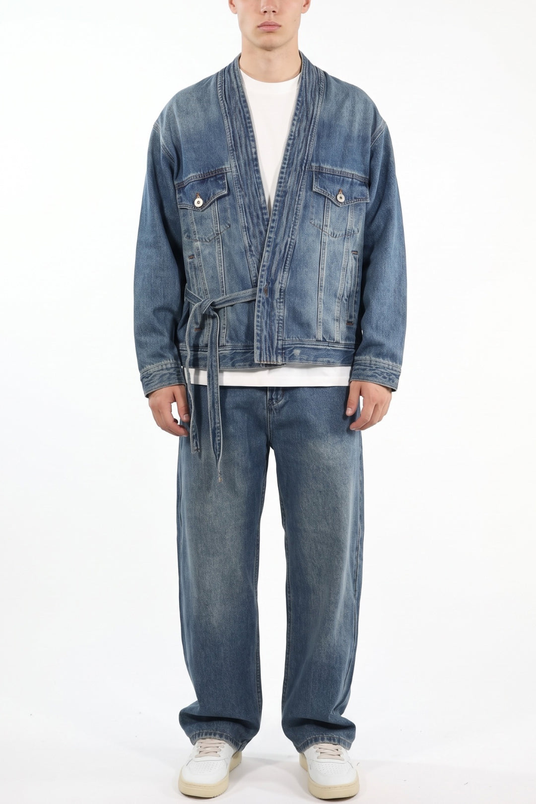 Giacca 382 denim kimono  BERNA