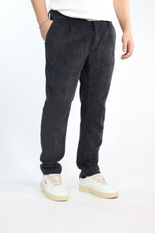 Pantalone P35 tapered fit velluto costine OVERD