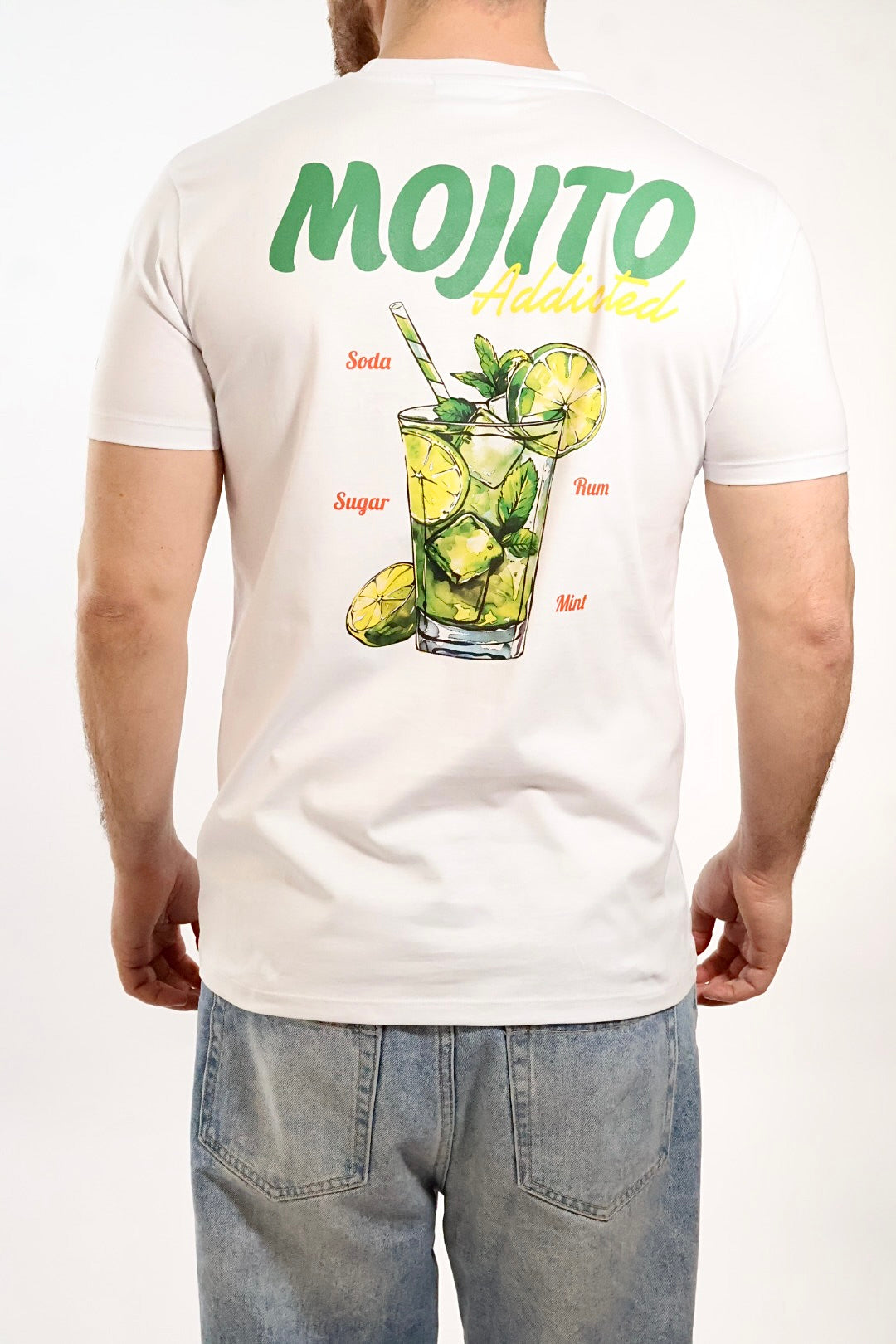 T-shirt ricamo mojito addicted 1903 SUPERCULTURE