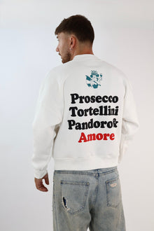 Felpa cropped prosecco 091 BERNA