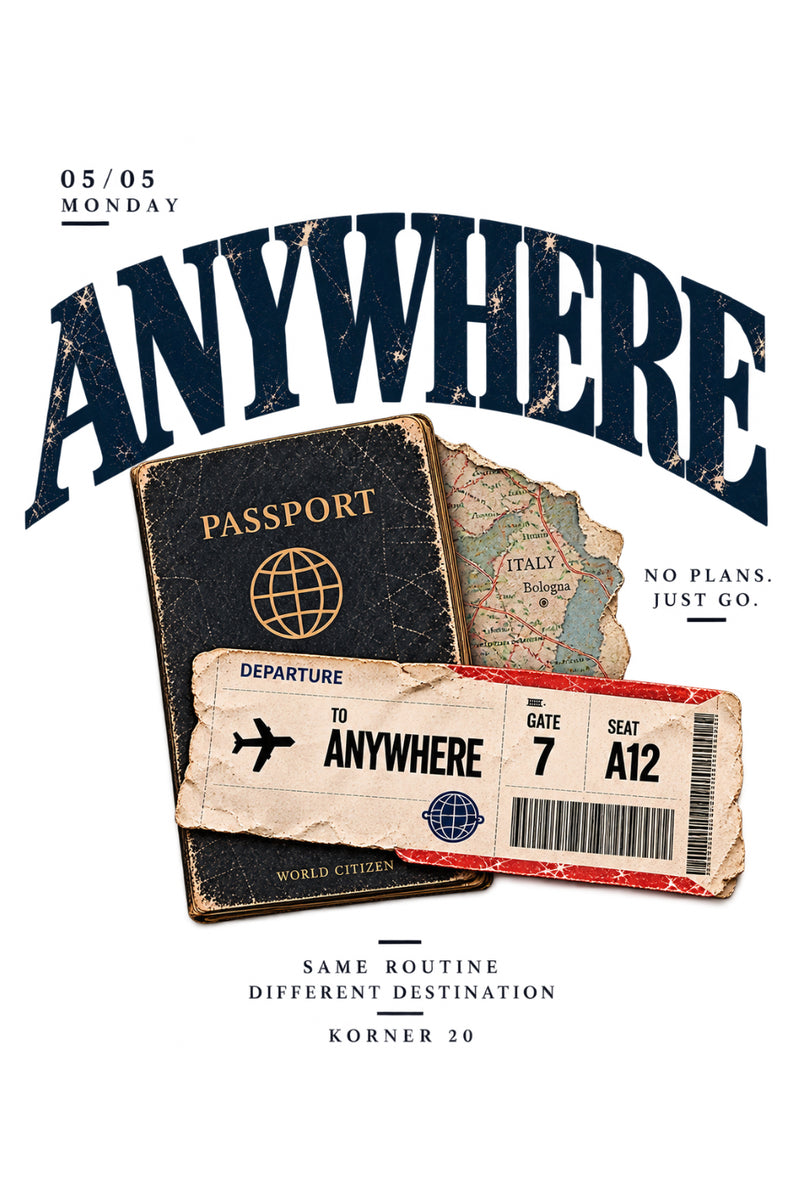 T Shirt Anywhere KORNER20