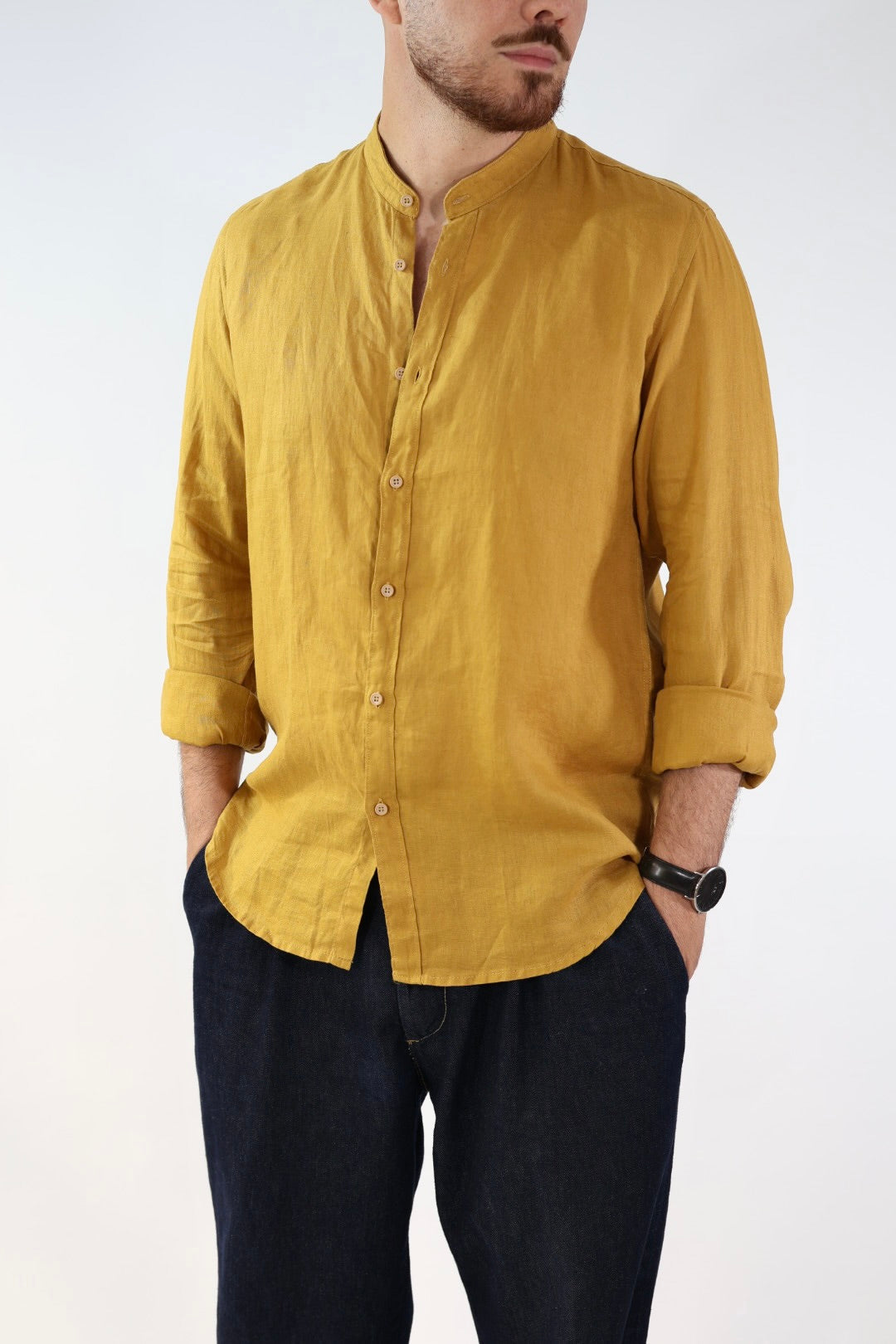 Camicia koren puro lino lin10 WHY NOT BRAND