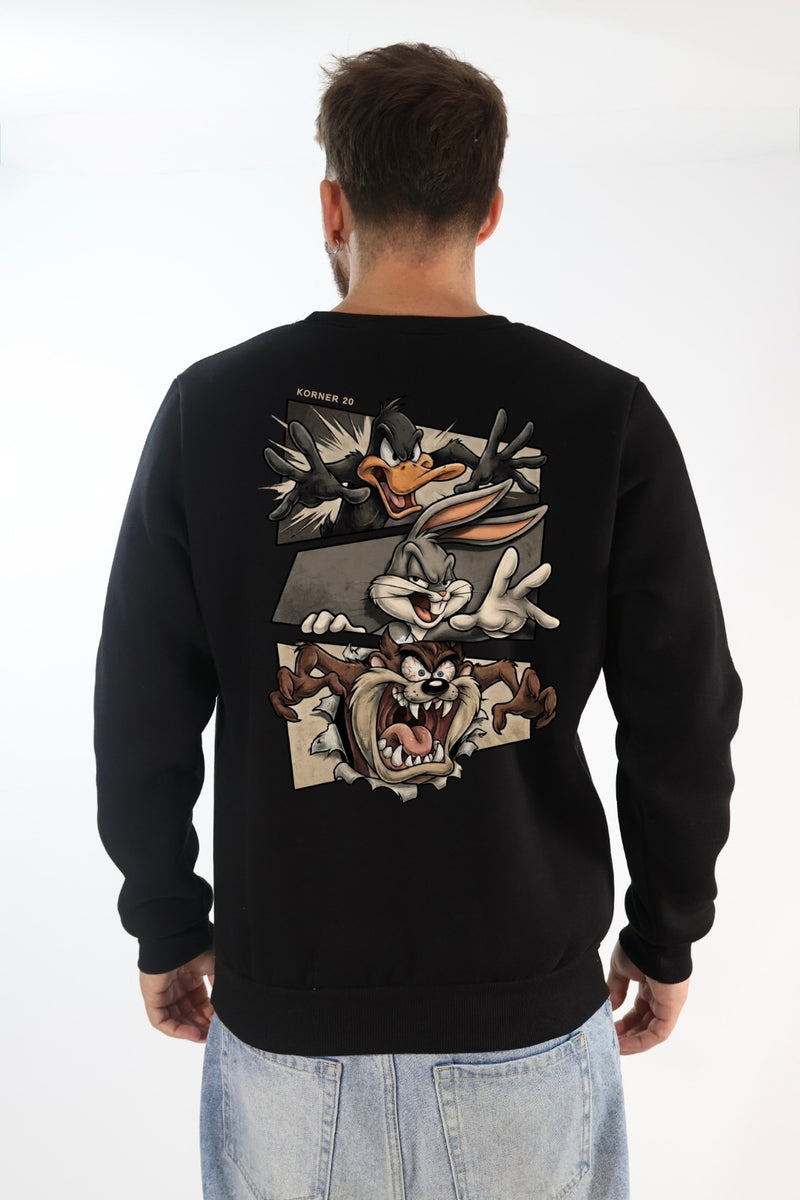 Felpa Looney girocollo KORNER20