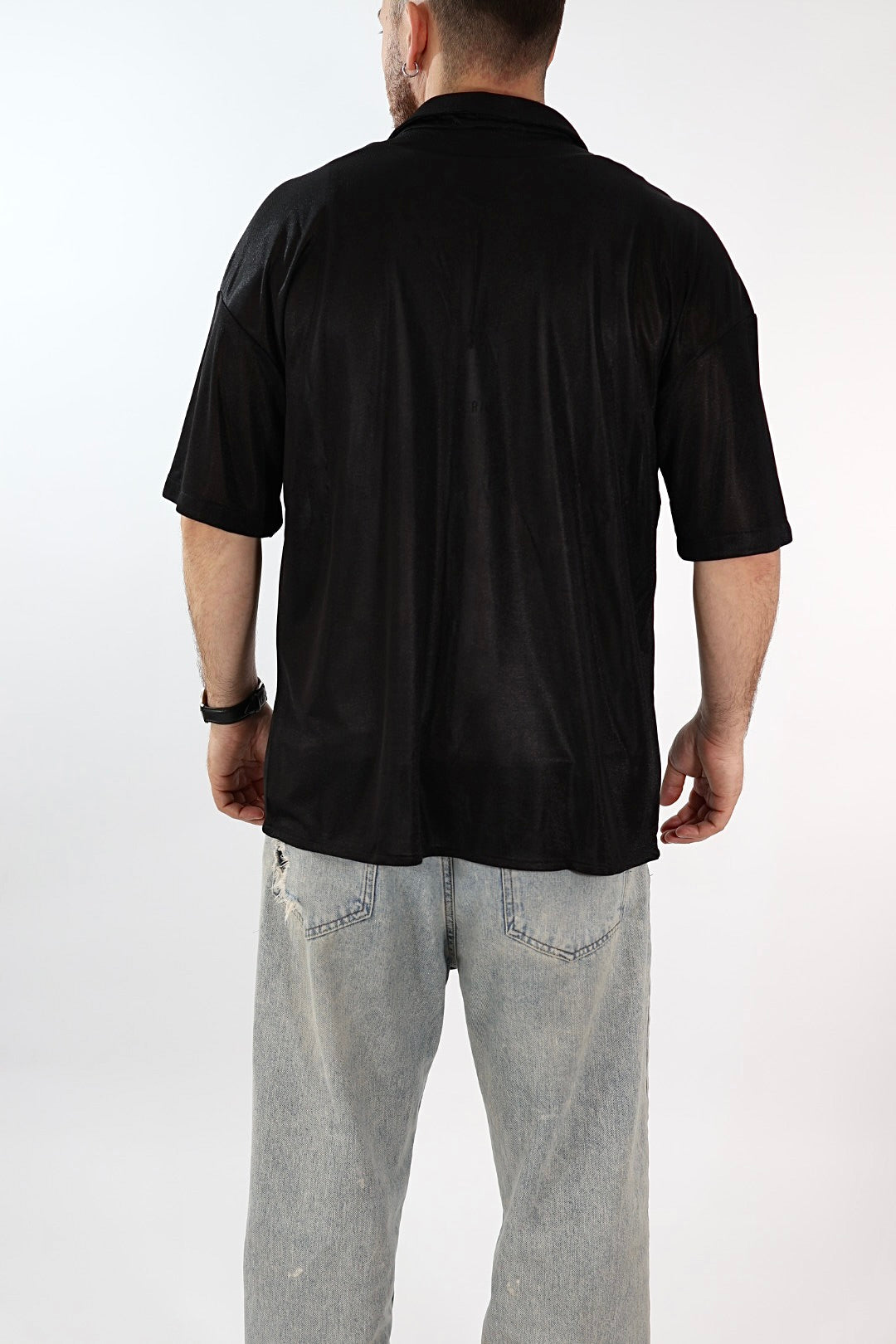 Camicia m/m zane effetto lucido  J.W