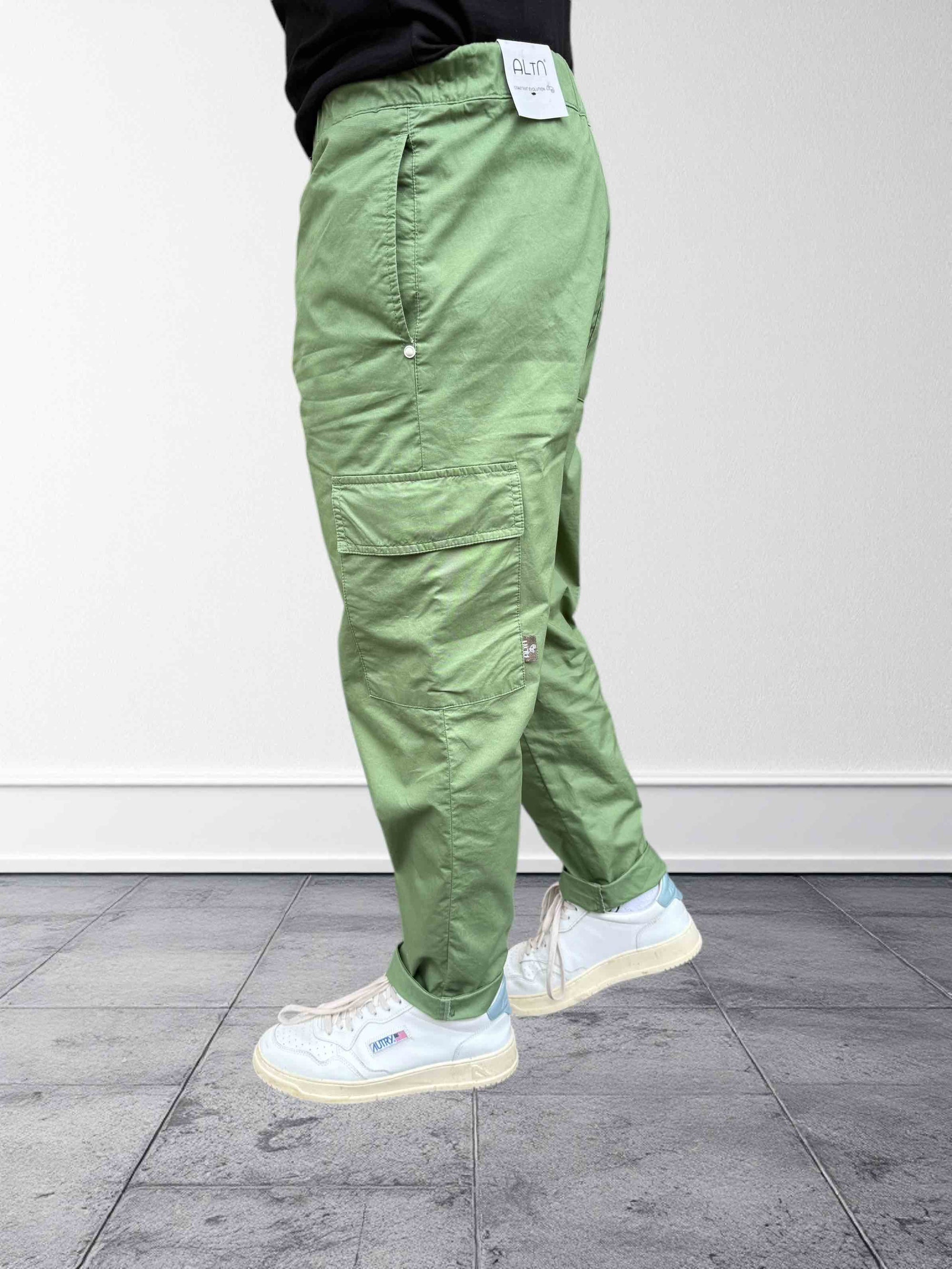 Pantalone cargo gelso ALTATENSIONE