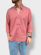 Camicia vento cotone/lino ALTATENSIONE