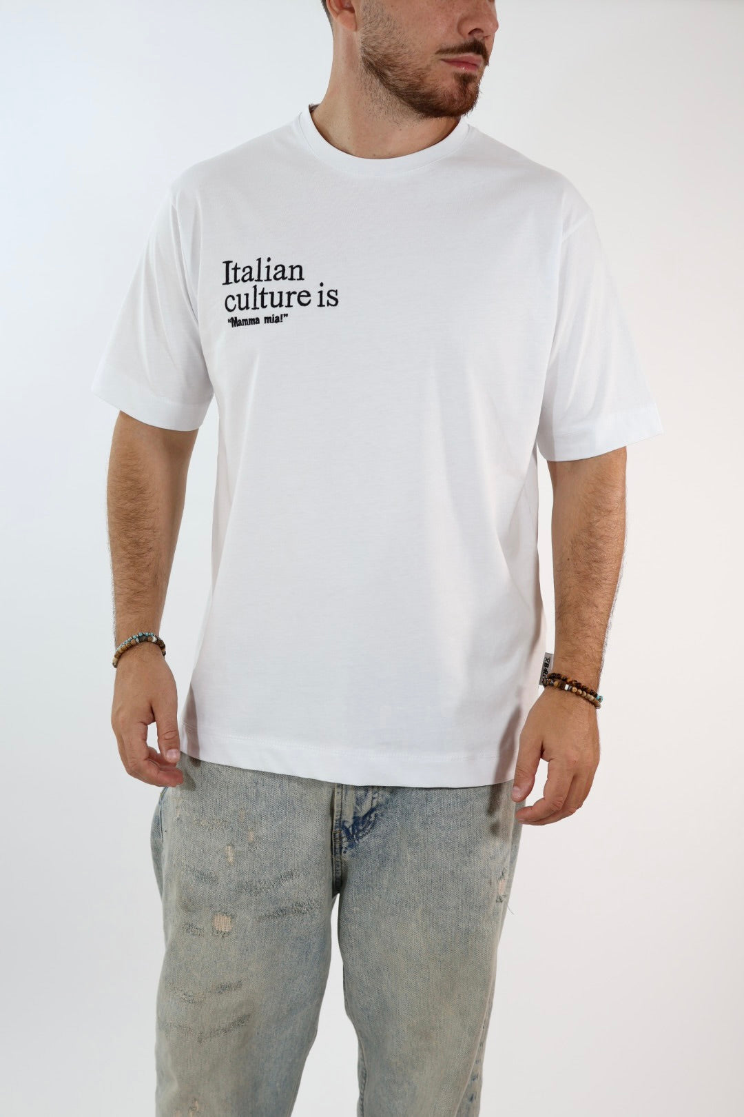 T shirt vintage fit Italian culture 088 BERNA