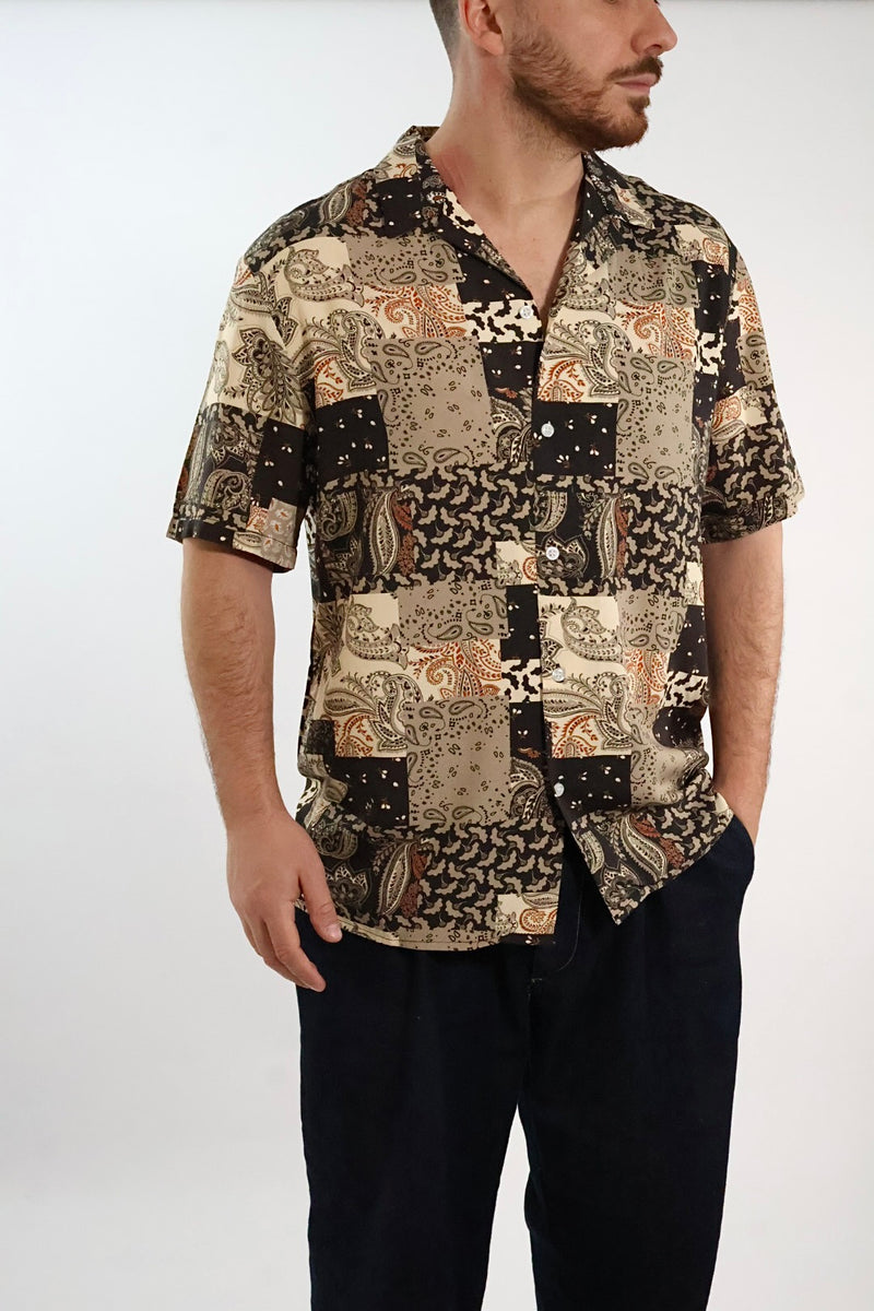 Camicia m/m viscosa bowling X01 EFFEK F**K