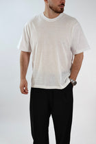 T shirt bitessuto lino/cotone 450 BERNA