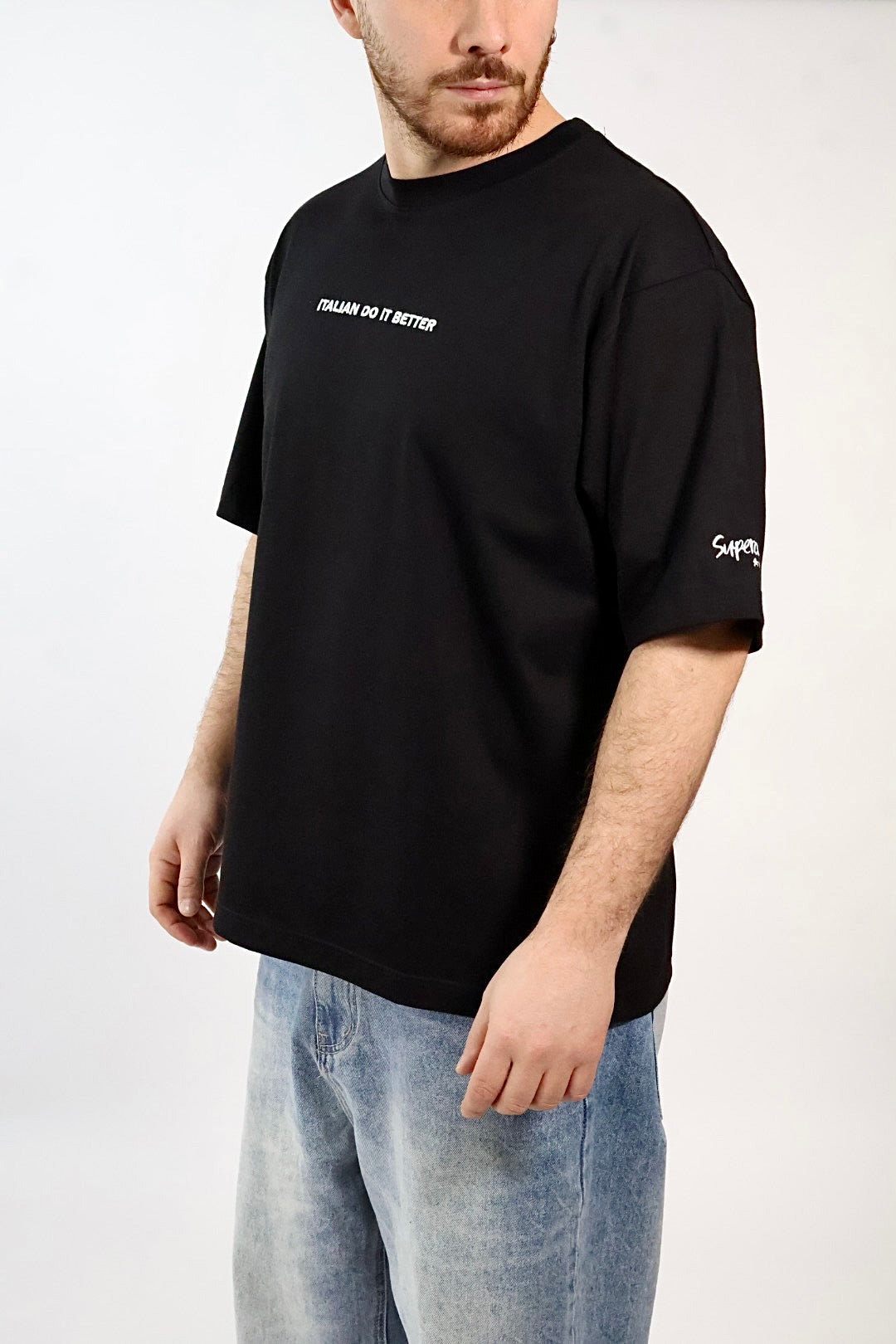 T-shirt ricamo italian do it better  1959 SUPERCULTURE