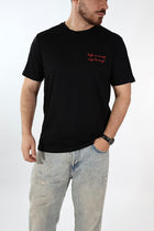 T shirt scritta ricamo 6192 J.W