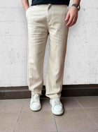 Pantalone cotone/lino BERNA