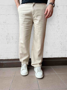 Pantalone cotone/lino BERNA