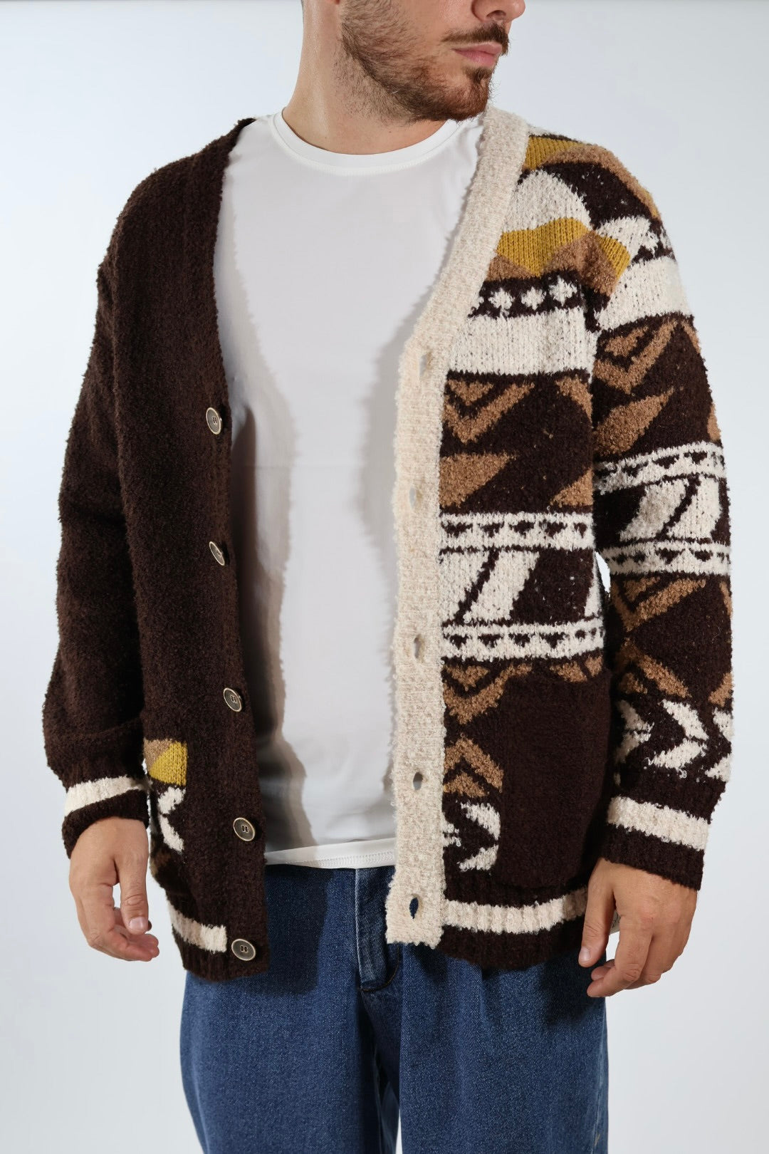 Cardigan bouclé Sestu162 BL11