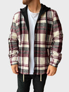 Giacca check imbottita BL11