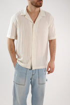 Camicia m/m collo bowling C56 OVER-D