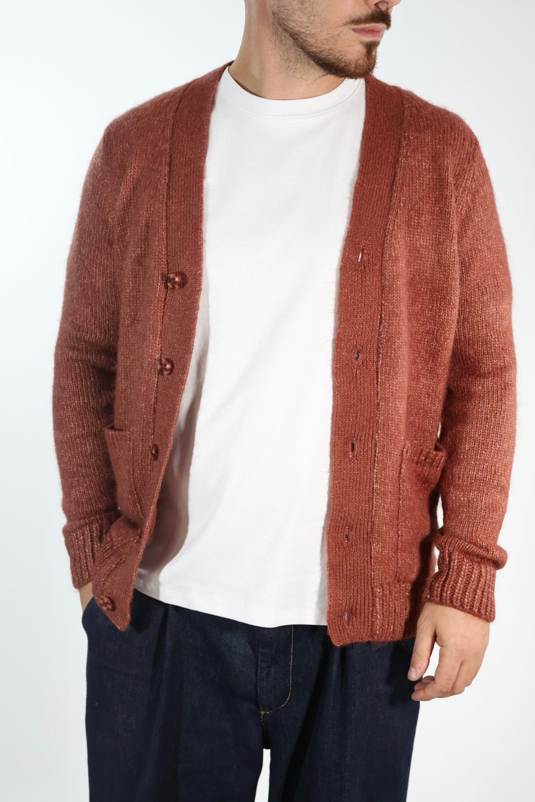 Cardigan M38 tasche a toppa OVERD