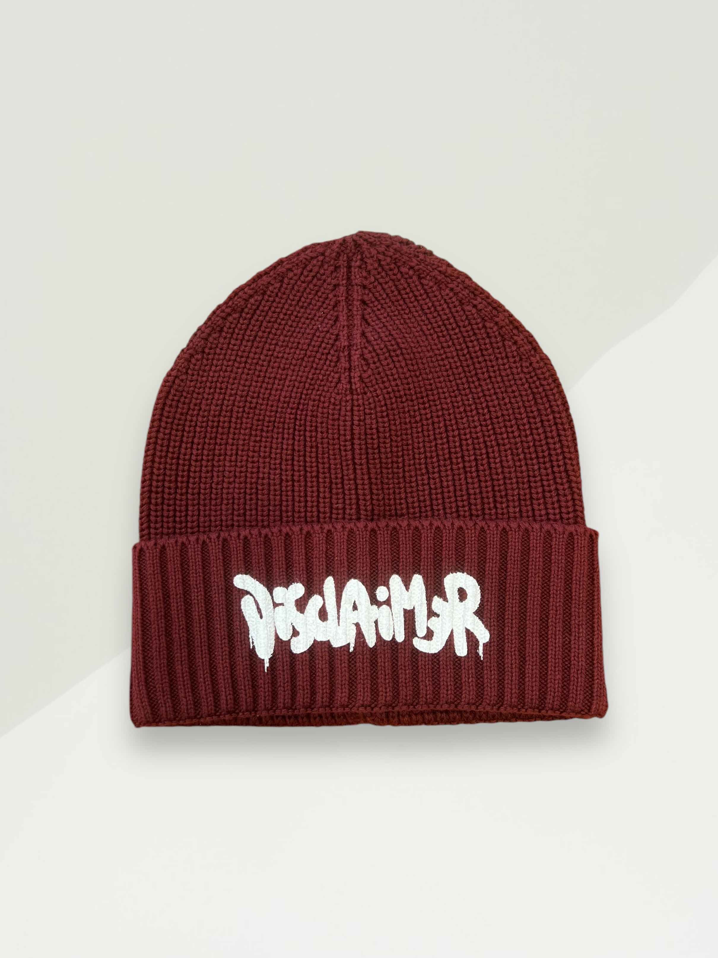 Cuffia logo stampata DISCLAIMER