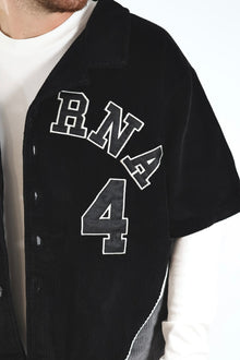 T-shirt manica corta baseball cropped velluto 362 BERNA