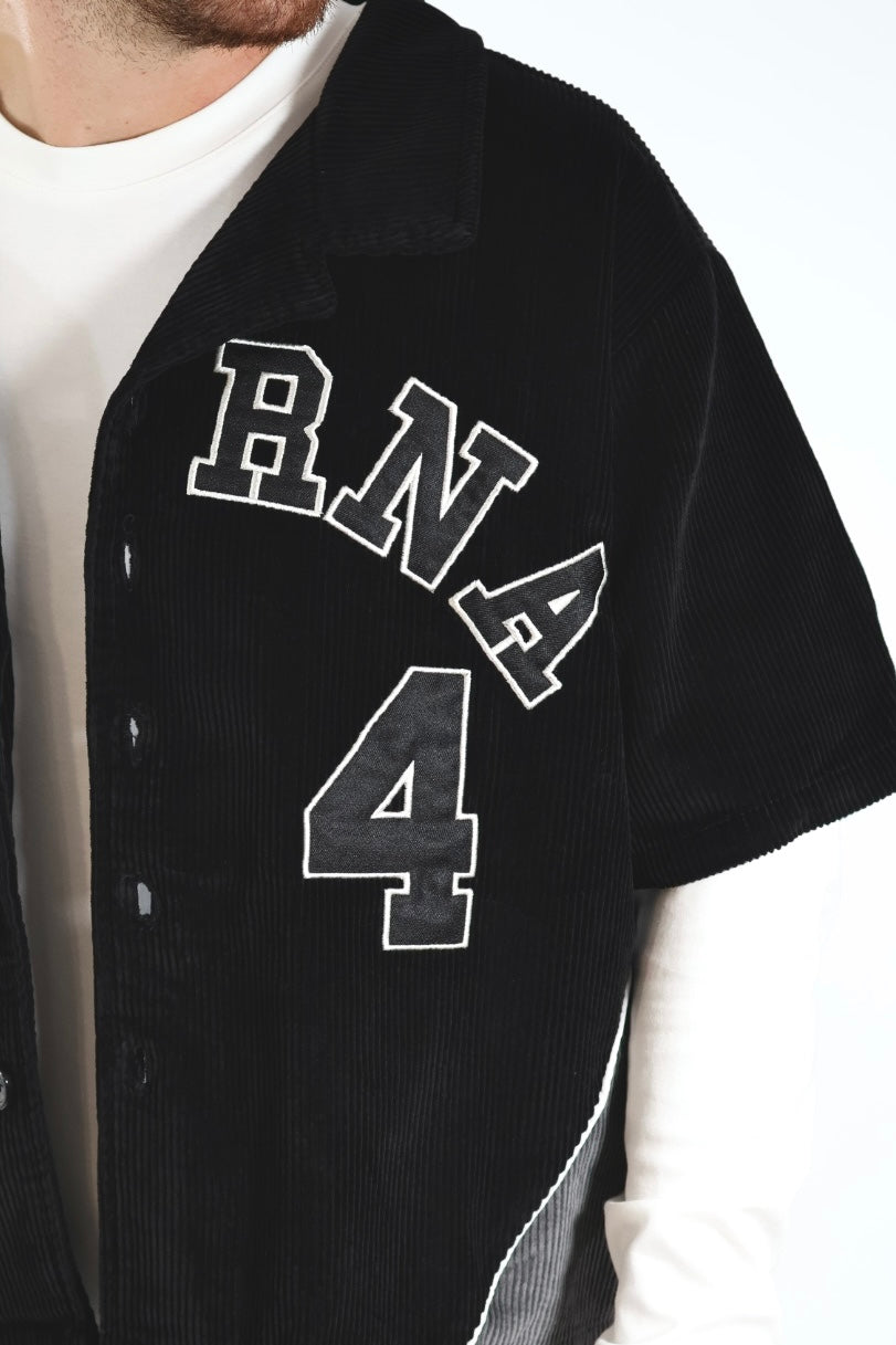 T-shirt manica corta baseball cropped velluto 362 BERNA