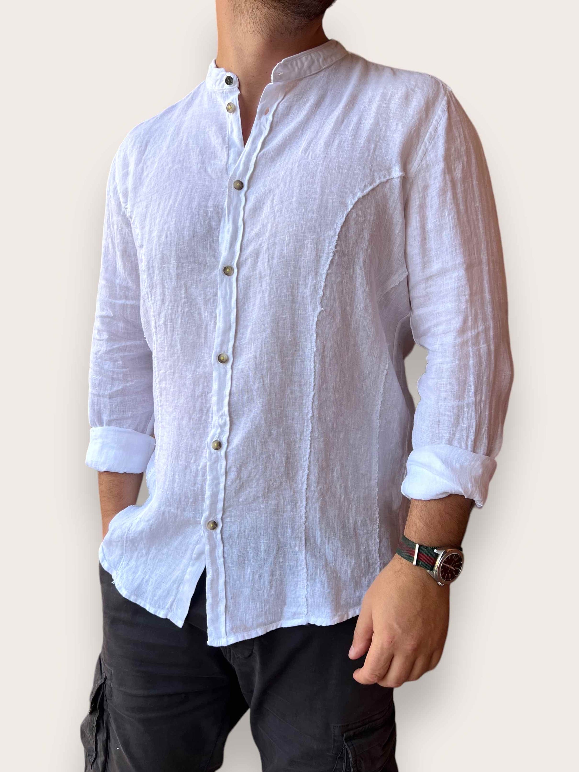 Camicia Lino BERNA