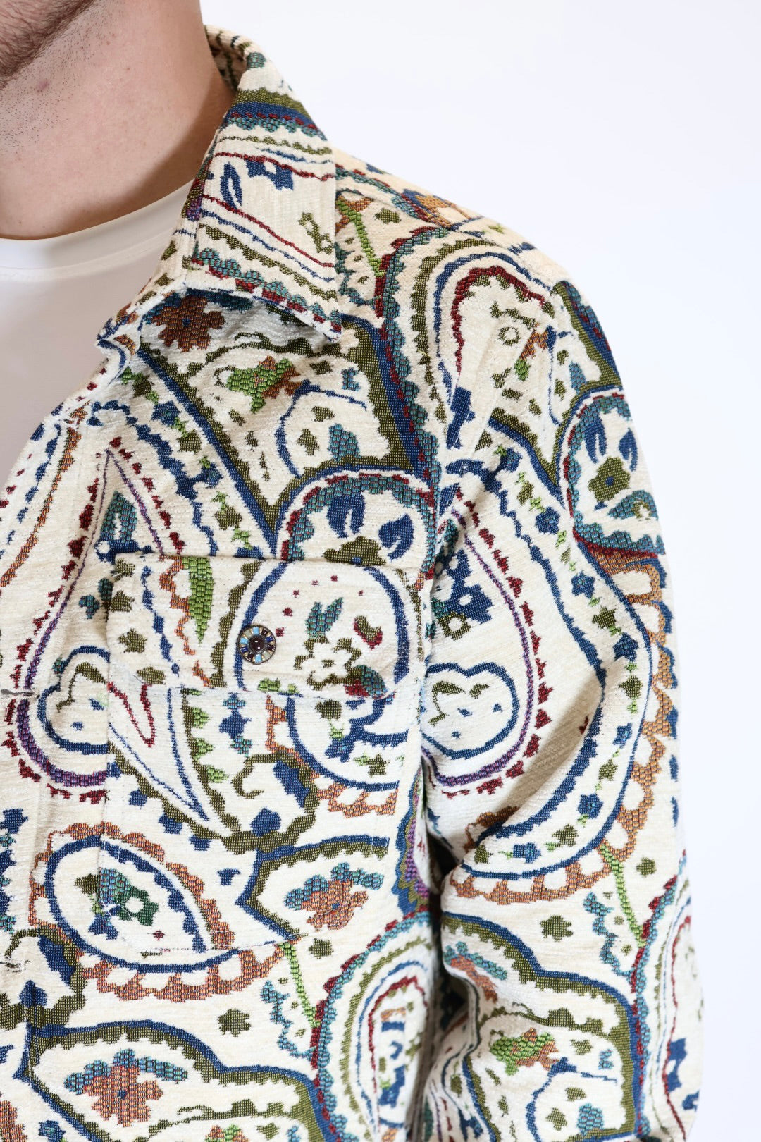 Overshirt 305 paisley BERNA