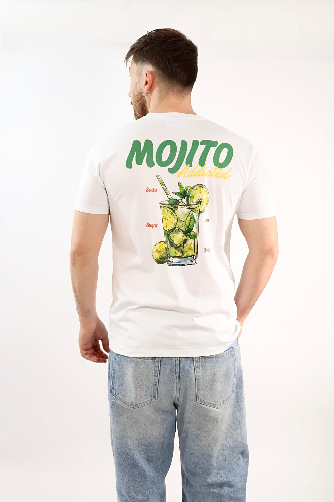 T-shirt ricamo mojito addicted 1903 SUPERCULTURE
