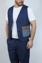 Gilet denim 376 BERNA