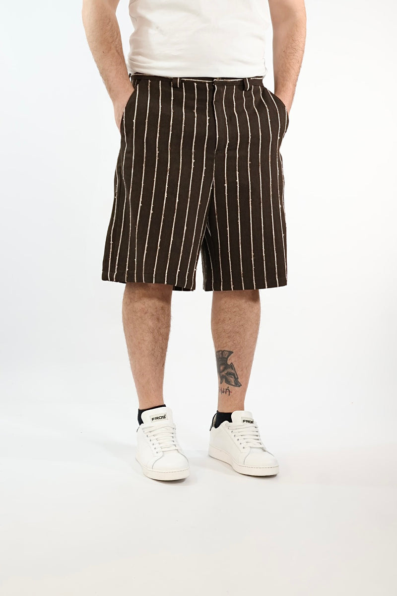 Bermuda riga jaquard 162 BL11