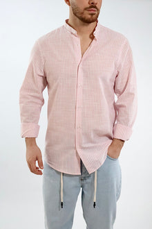 Camicia righe Lino RIG6 WHY NOT BRAND