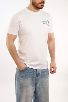 T-shirt ricamo gin tonic therapy A1905 SUPERCULTURE