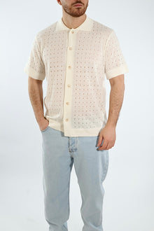 Polo in maglia fori  128 BL11