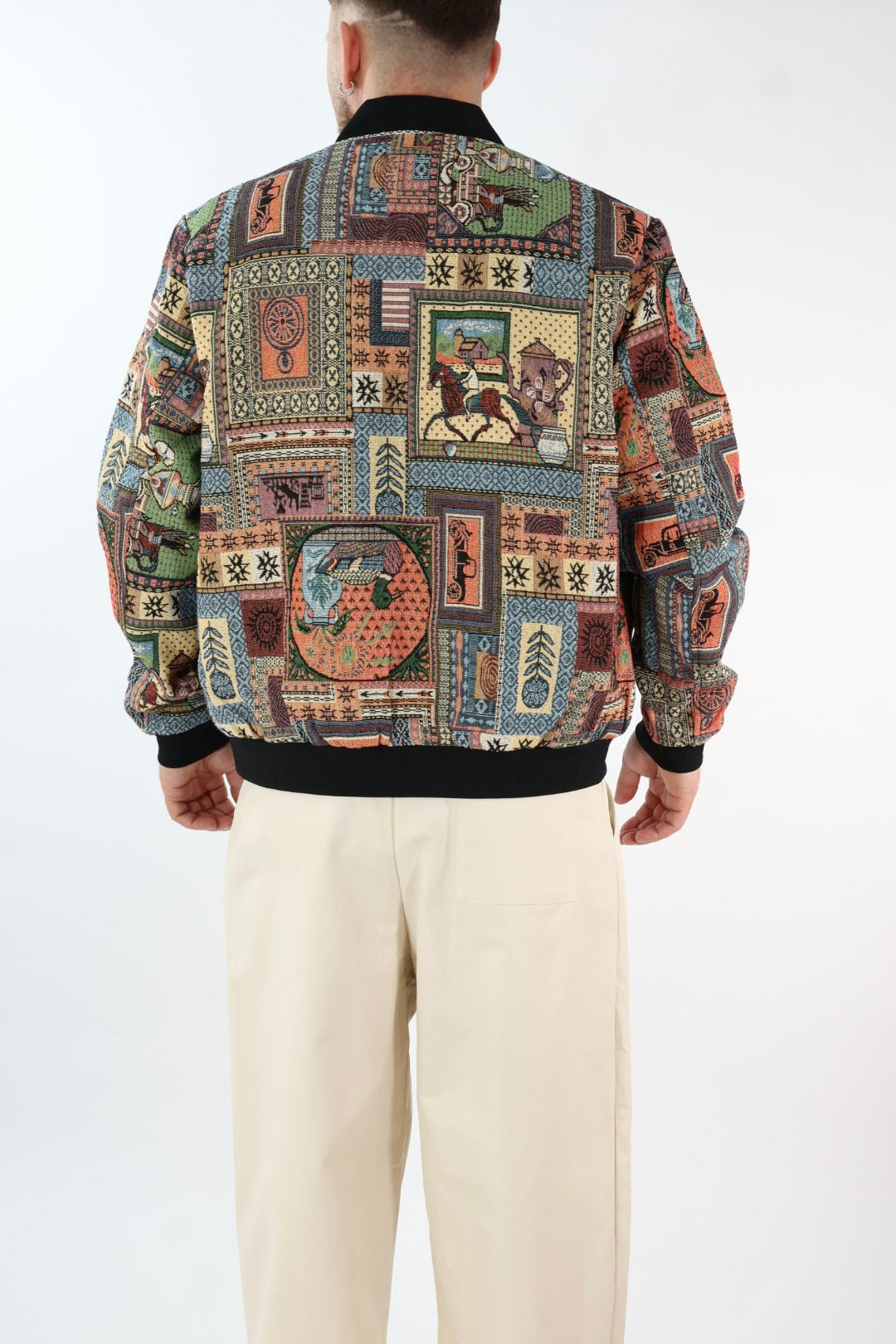 Giacca bomber fantasia  035 J.W