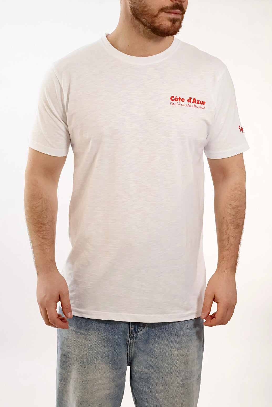 T-shirt stampa cote d’azur A1919 SUPERCULTURE