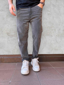 Pantalone carrot velluto BERNA