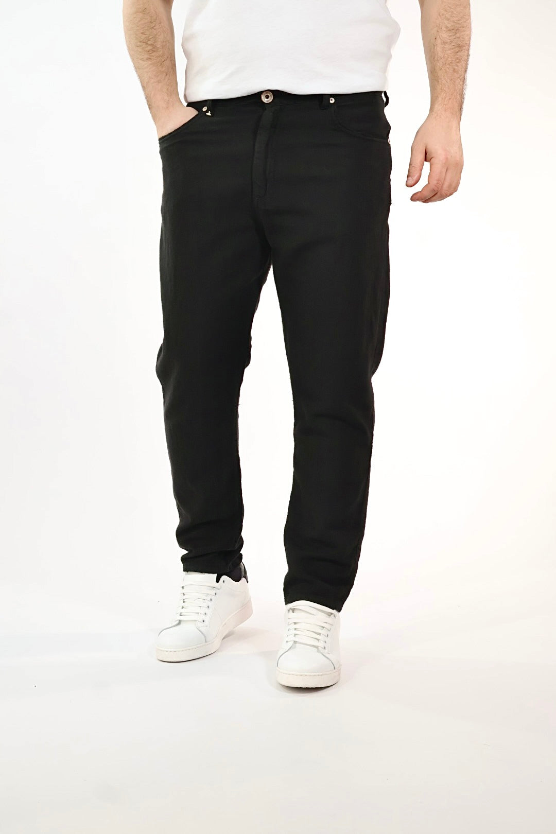 Pantalone cropped lino maracana 209 BERNA