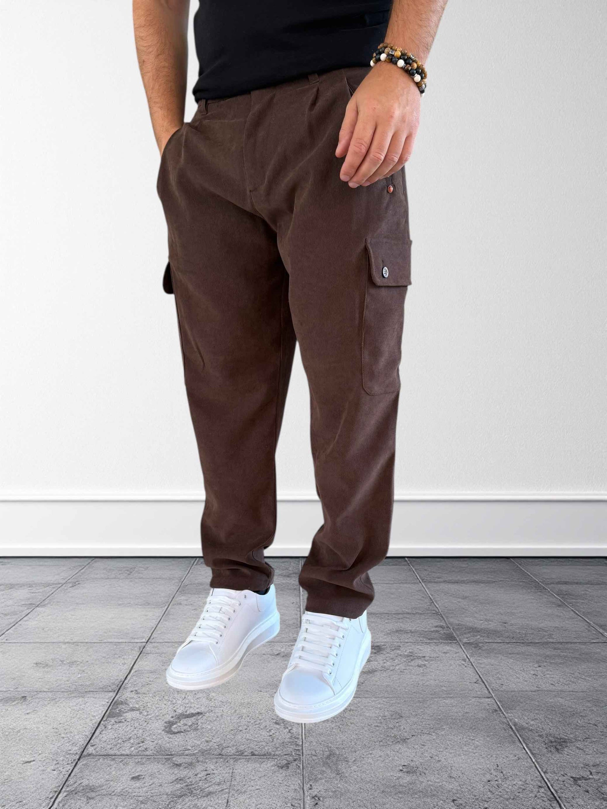 Pantalone cargo velluto campiglio 2669Y ALTATENSIONE